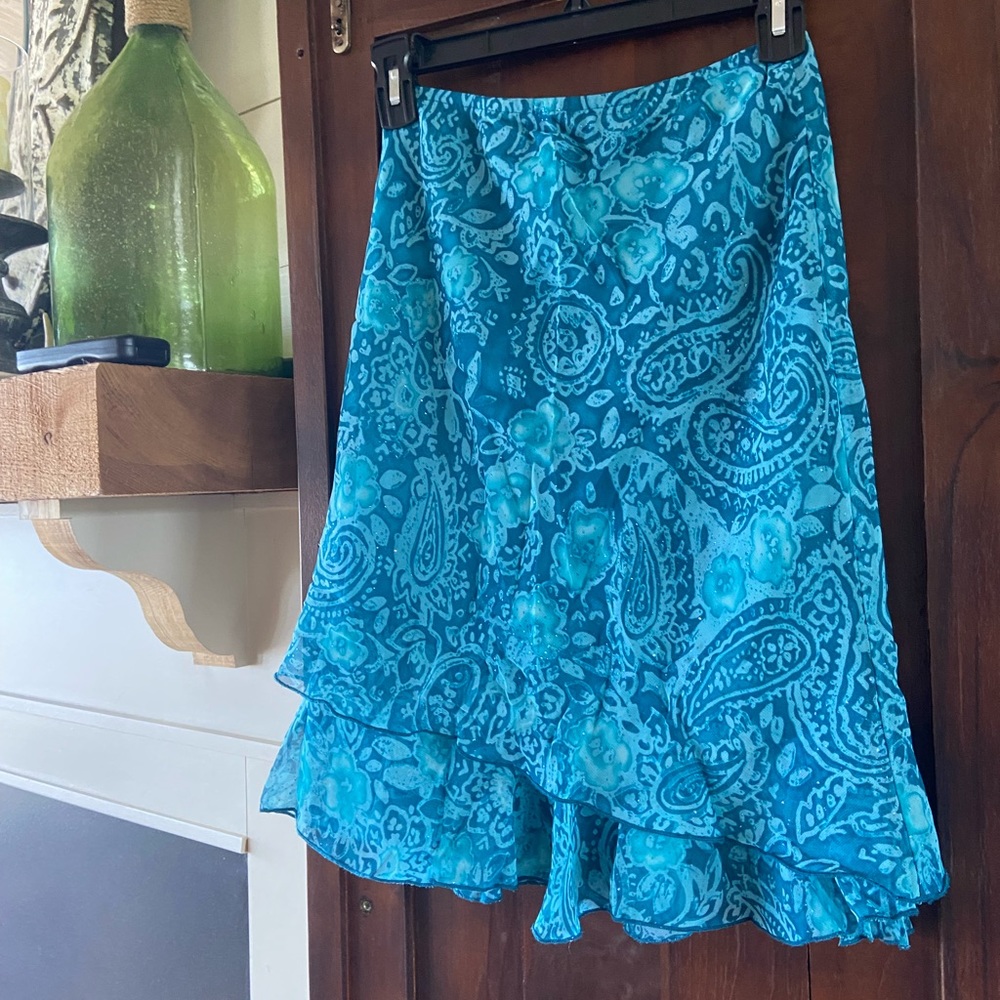 Blue Skirt
